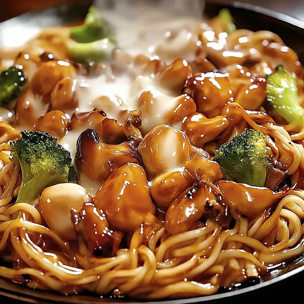 Aromatyczny makaron stir-fry z kurczakiem i warzywami w 20 minut