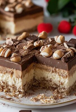 Kremowe ciasto Kinder Bueno bez pieczenia, które oczaruje smakiem