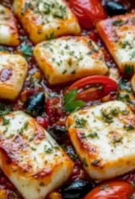 Kremowe halloumi zapiekane po grecku – uczta dla zmysłów