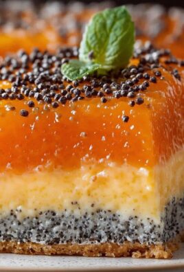 Kremowy sernik makowy z pomarańczą – pożegnanie z fast foodem