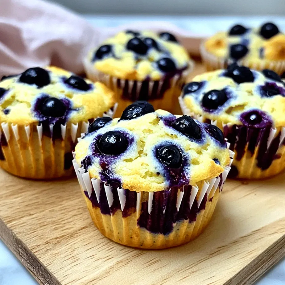 Odkryj Pyszne KETO Jogurtowe Muffinki z Borówkami i Białą Czekoladą