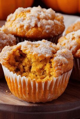 Puszyste jogurtowe muffinki dyniowe z kruszonką na każdą okazję
