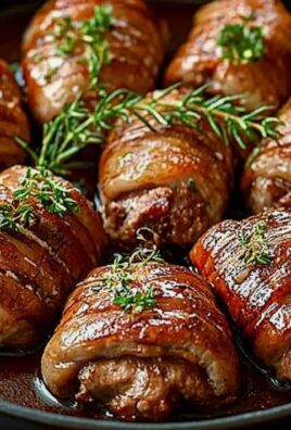 Pyszne faszerowane zraziki schabowe w aromatycznym sosie