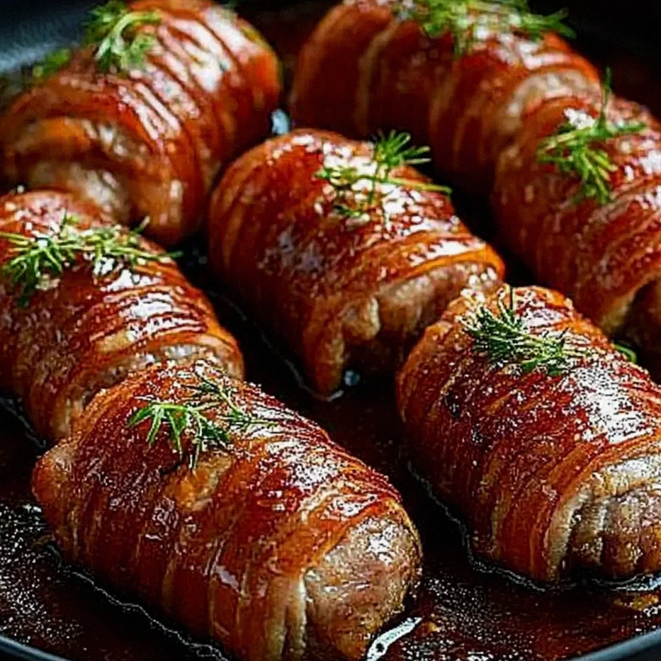 Pyszne faszerowane zraziki schabowe w aromatycznym sosie – Schritt 2