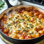Pyszne gnocchi zapiekane all’amatriciana w 25 minut