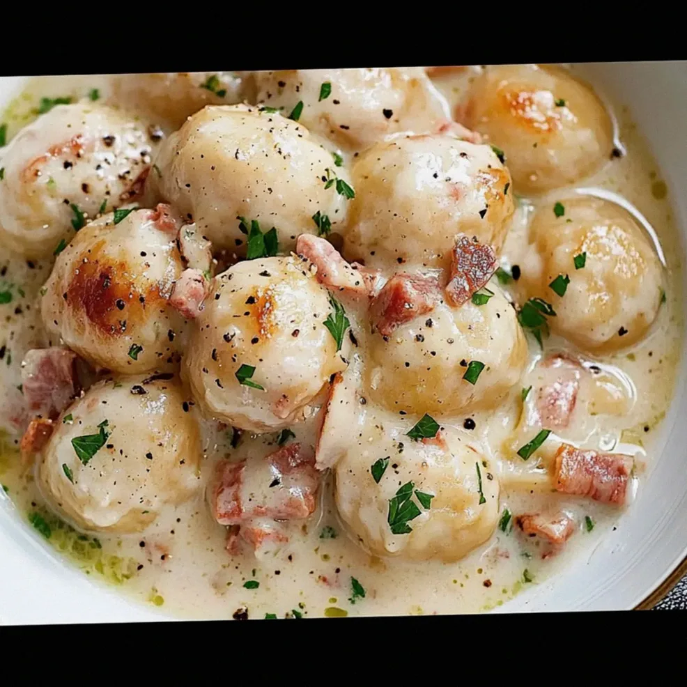 Pyszne pulpeciki w sosie carbonara, które zachwycą rodzinę – Schritt 1