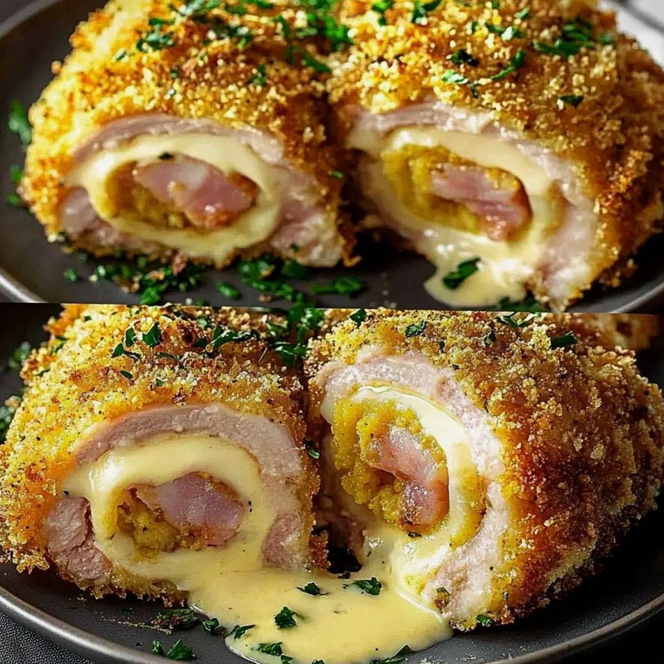 Pyszne Roladki Cordon Bleu z kurczaka – smak, który rozkocha! – Schritt 2