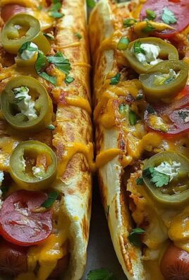 Pyszne zapiekane hot dogi w cieście tortilla w 30 minut