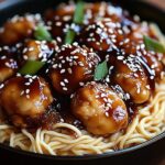 Pyszny kurczak teriyaki z makaronem – odkryj smak Japonii!