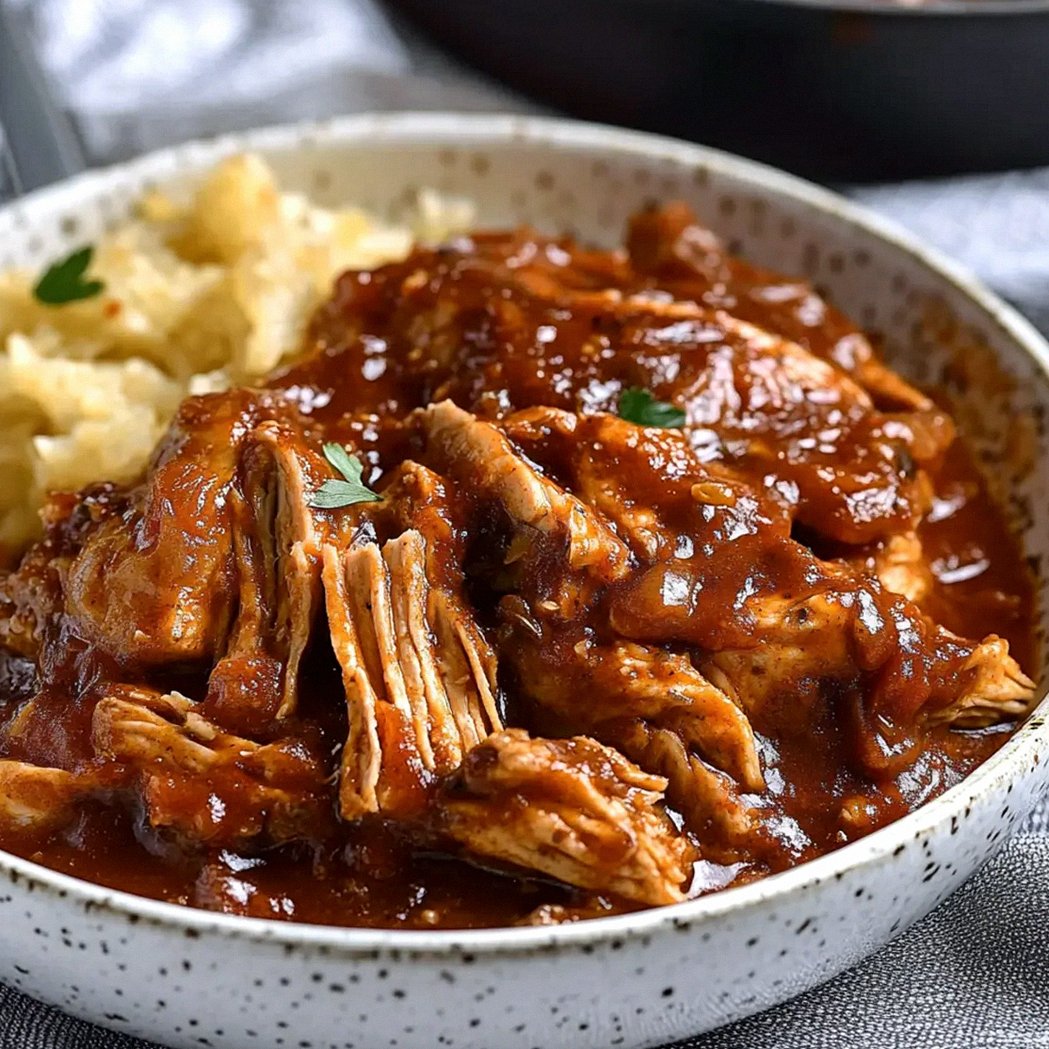 Pyszny szarpany kurczak w sosie BBQ, który pokochasz od razu