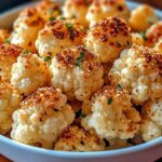 Serowy Czosnkowy Parmezanowy Kalafior – Pyszna i Zdrowa Przekąska
