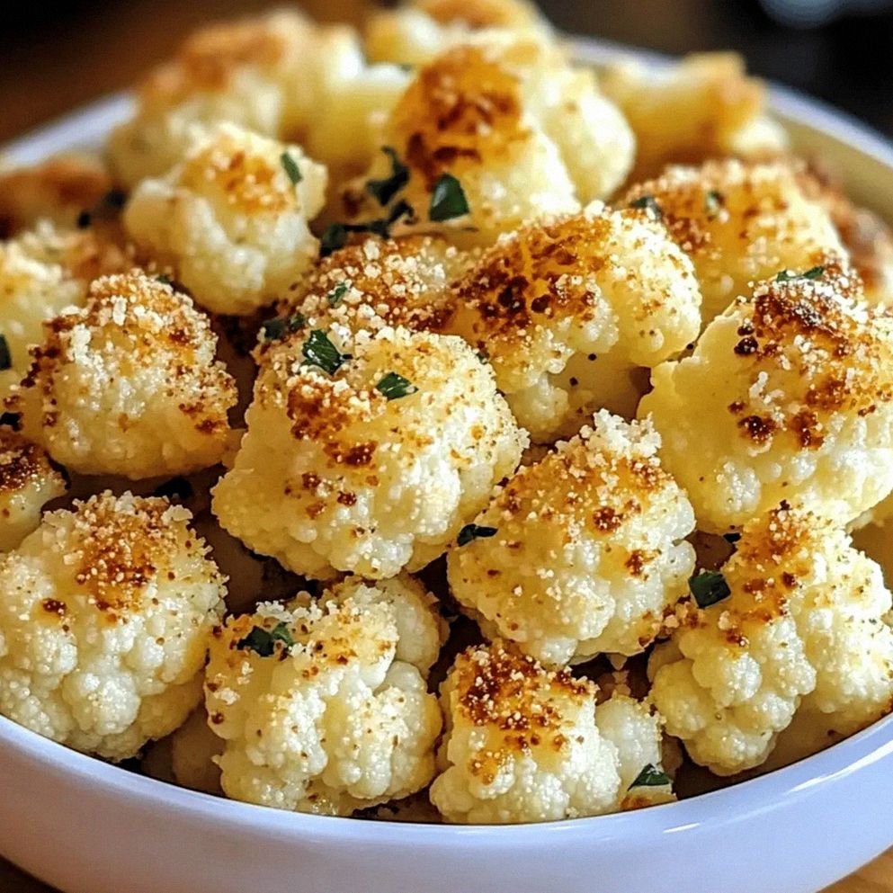 Serowy Czosnkowy Parmezanowy Kalafior – Pyszna i Zdrowa Przekąska – Schritt 1