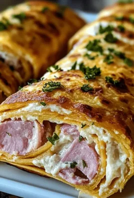 Szybkie Rollsy z tortilli z szynka z indyka – Idealna Przekąska na Imprezę